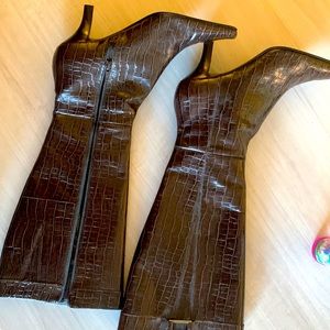 Bandolino Boots brown size 8.5 medium